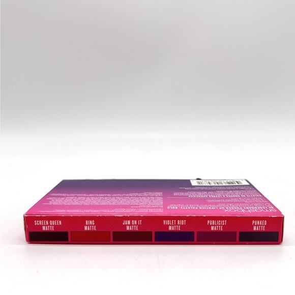 SMASHBOX Be Legendary Pucker Up Lipstick Palette Bold Matte Shades 0.14oz NEW - Picture 4 of 6